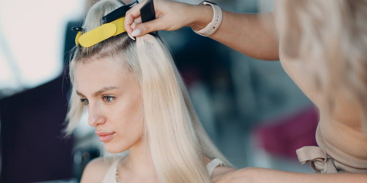 extensiones para el cabello fino