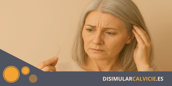 calvicie femenina en la menopausia